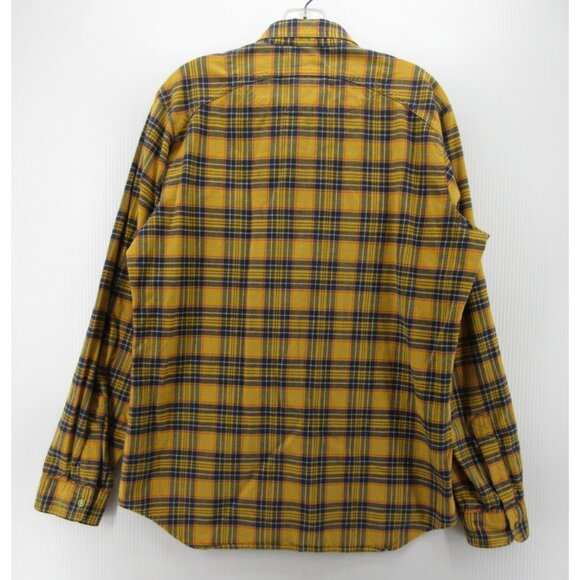 Garbstore Shirt Medium Flannel Button Down Plaid Western Workwear - Picture 7 of 11